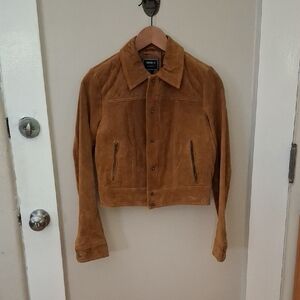 Forever 21 Brown Suede Jacket_1